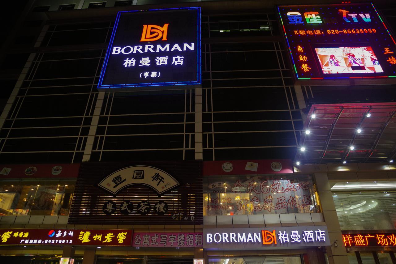 Borrman Hotel Guangzhou Tangxia Branch Eksteriør billede